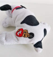 Pound Puppy - White w/ Black Spots - 1