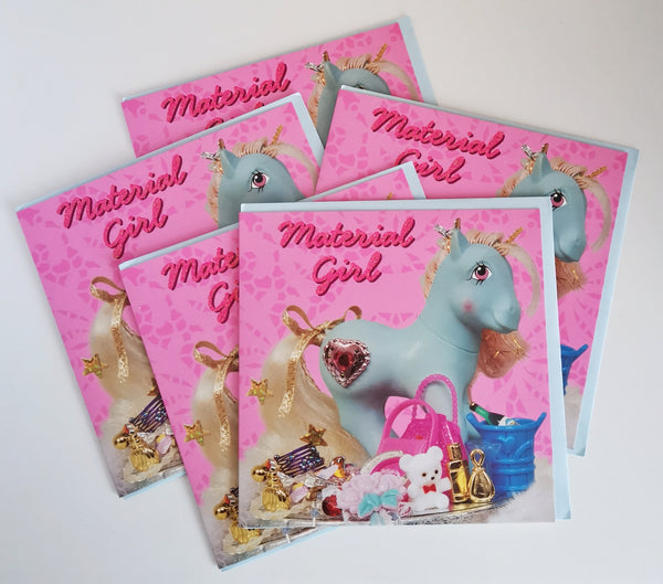 Official My Little Pony Retro (2002) greeting card - Material Girl
