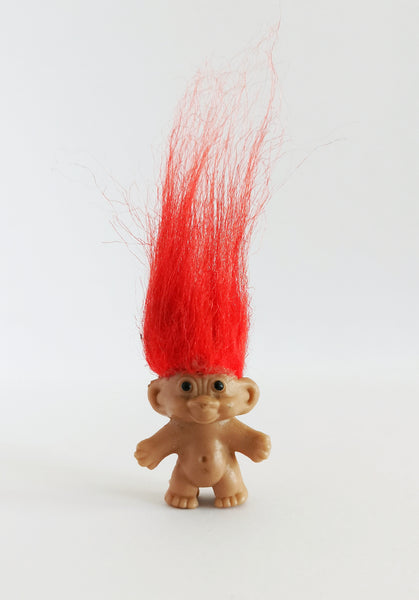 Red Haired Pencil Topper - Dam Troll