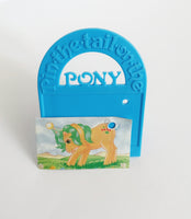 Pin the tail on the pony game - with 1 tail